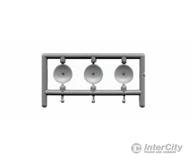 Tichy Train Group 2005 Lamp Reflectors & Bulbs Pkg(12; Nonworking) Scratch Building Supplies