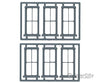 Tichy Train Group 2014 Windows - Double-Hung Pkg(6) -- 2/2 Scale 28 X 70 71.1 178Cm Scratch Building
