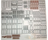 Tichy Train Group 2050 Structure Part Assortment (Styrene) -- Includes All Tichy O Scale Windows Doors Etc. - Over 200