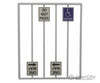 Tichy Train Group 2068 Miscellaneous Road Signs -- Pkg(8) Scenery Details