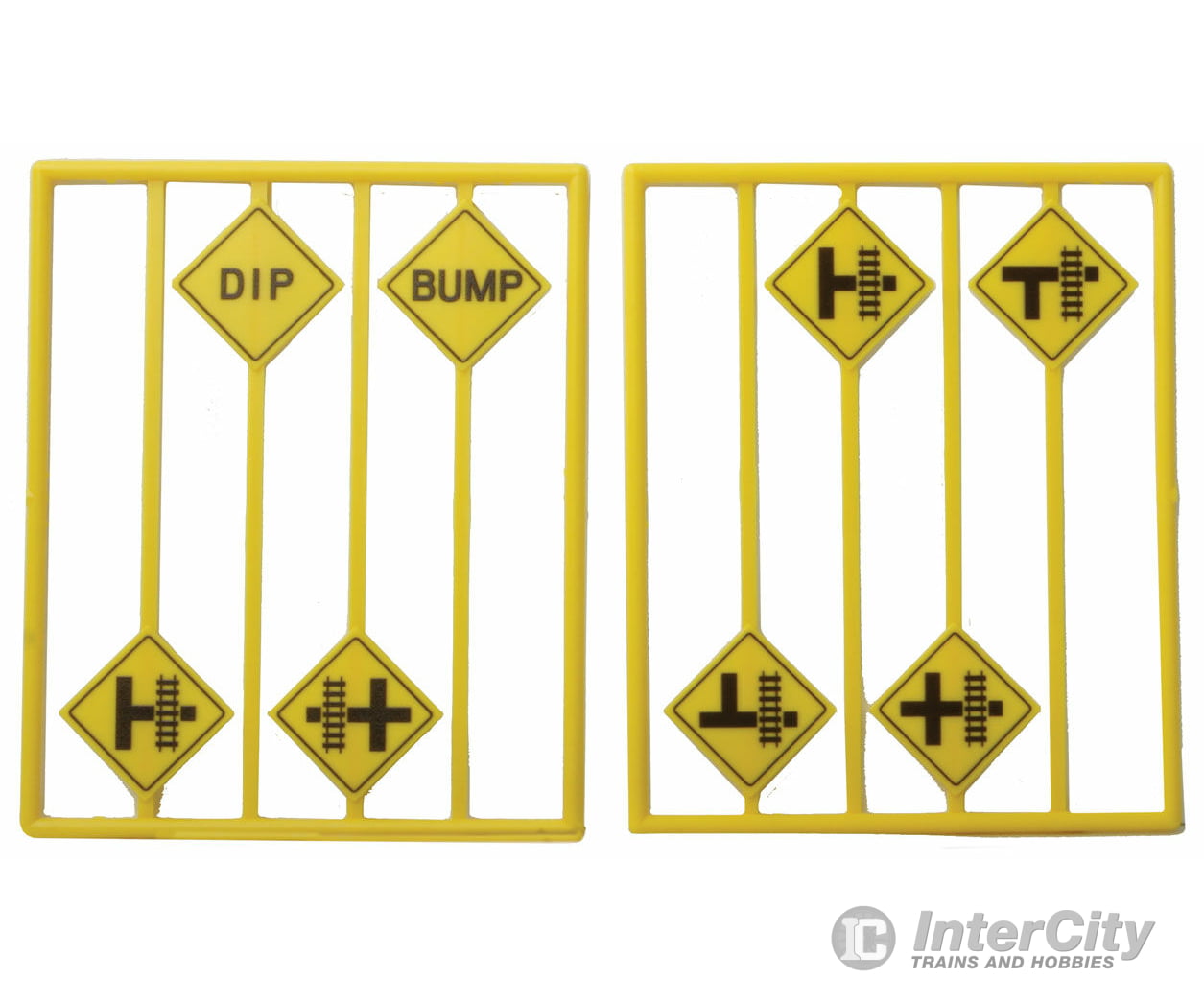 Tichy Train Group 2075 Assorted Warning Signs -- Pkg(8) Scenery Details