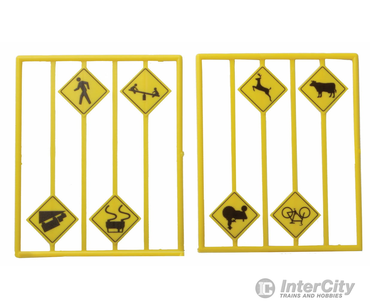 Tichy Train Group 2076 Picture Warning Signs -- Pkg(8) Scenery Details