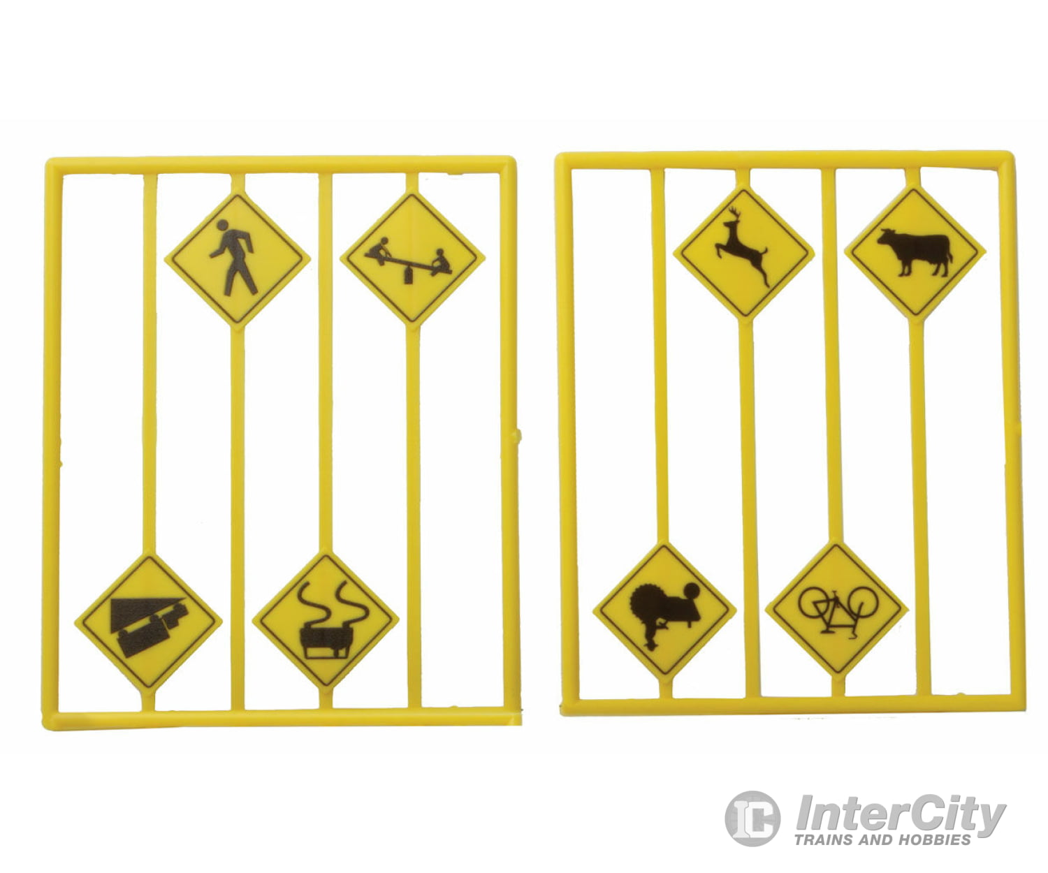 Tichy Train Group 2076 Picture Warning Signs -- Pkg(8) Scenery Details