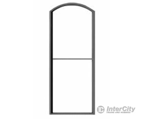 Tichy Train Group 2086 1 Over Arched-Top Masonry Window With Precut Glazing -- 34 X 90 Pkg(6)