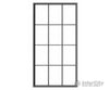 Tichy Train Group 2089 12-Pane Masonry Window With Precut Glazing -- Scale 64 X 126 162 320Cm Pkg(4)
