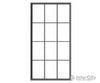 Tichy Train Group 2089 12-Pane Masonry Window With Precut Glazing -- Scale 64 X 126 162 320Cm Pkg(4)