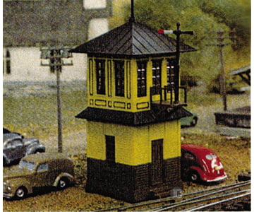 Tichy Train Group 2601 Wooden Signal Tower -- Kit Structures