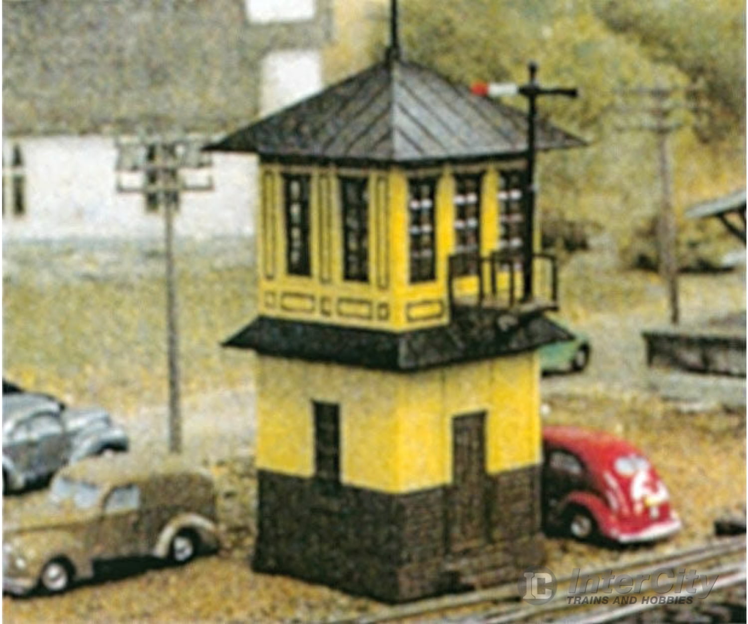 Tichy Train Group 26012 Wooden Signal Tower -- Kit Pkg(2) Scenery Details