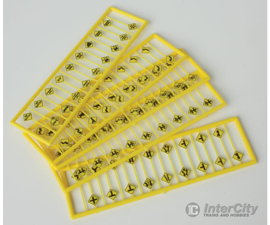 Tichy Train Group 2619 Assorted Warning Signs -- Pkg(90) Scenery Details