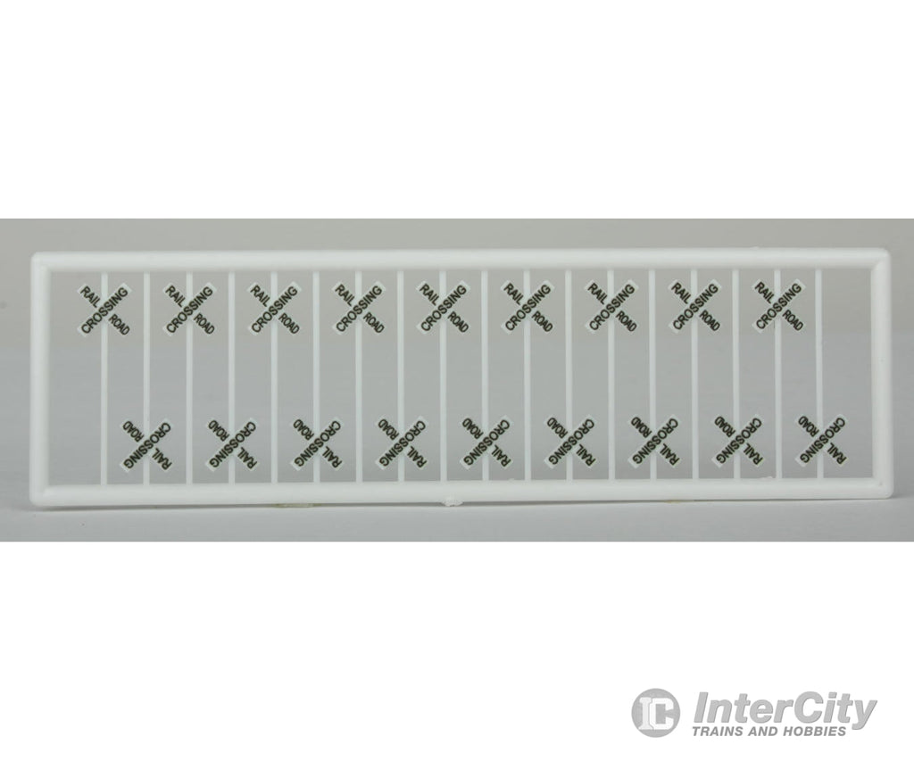 Tichy Train Group 2622 Crossbucks -- 90 Degree Shape Pkg(18) Scenery Details