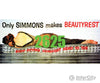 Tichy Train Group 2625 Simmons Beautyrest Billboard - Kit Scenery Details