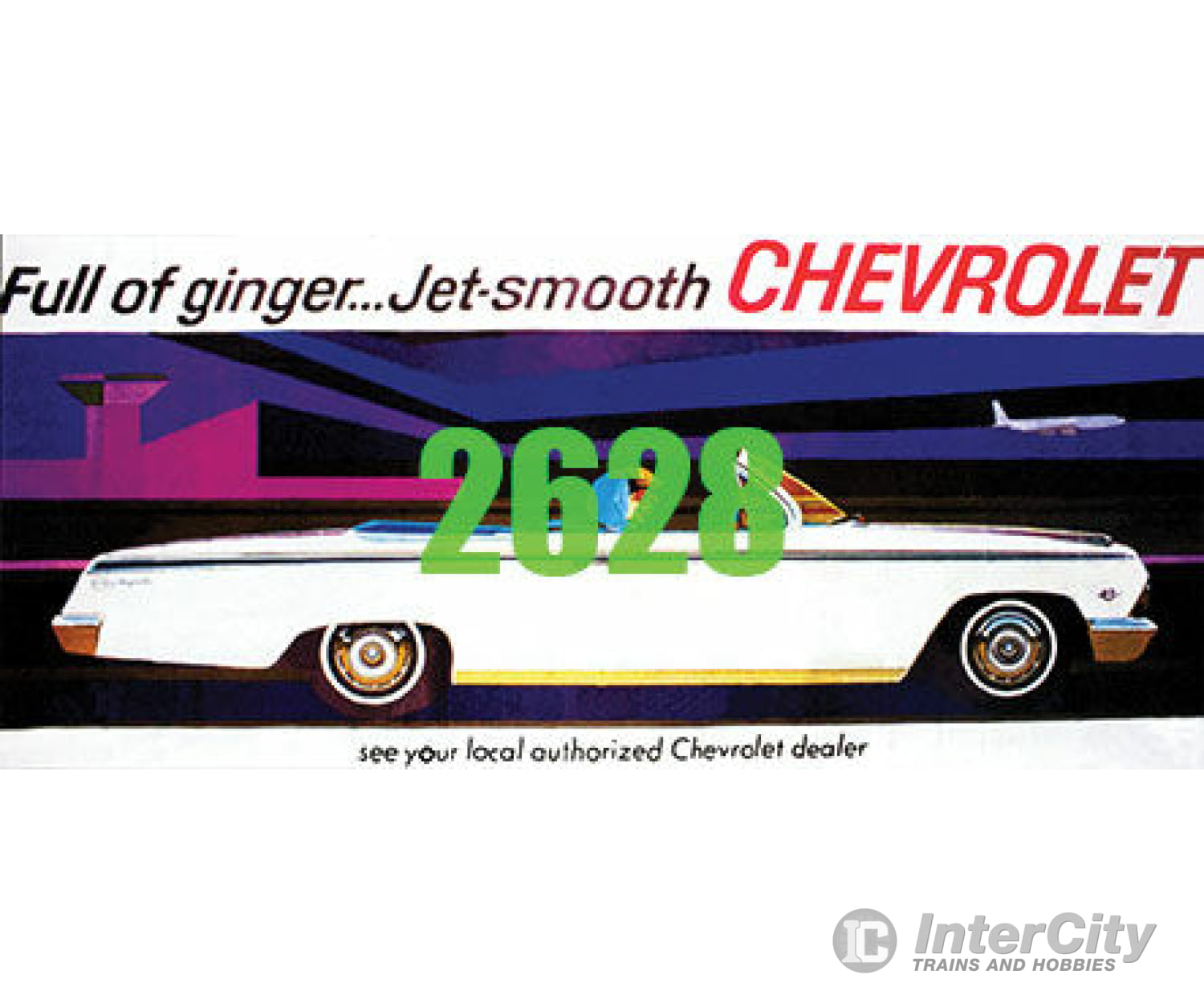 Tichy Train Group 2628 Chevrolet Jet Smooth Billboard - Kit Scenery Details