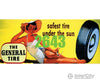 Tichy Train Group 2643 General Tire Billboard - Kit Scenery Details