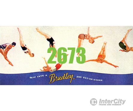 Tichy Train Group 2673 Bradley Swimwear Billboard - Kit Scenery Details