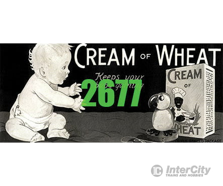 Tichy Train Group 2677 Cream Of Wheat Billboard - Kit Scenery Details