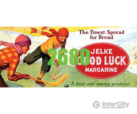 Tichy Train Group 2680 Jelke Margarine Billboard - Kit Scenery Details