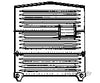 Tichy Train Group 3001 Box Car Ends -- Youngstown - For Usra Double Sheath Cars 1 Pair Detailing