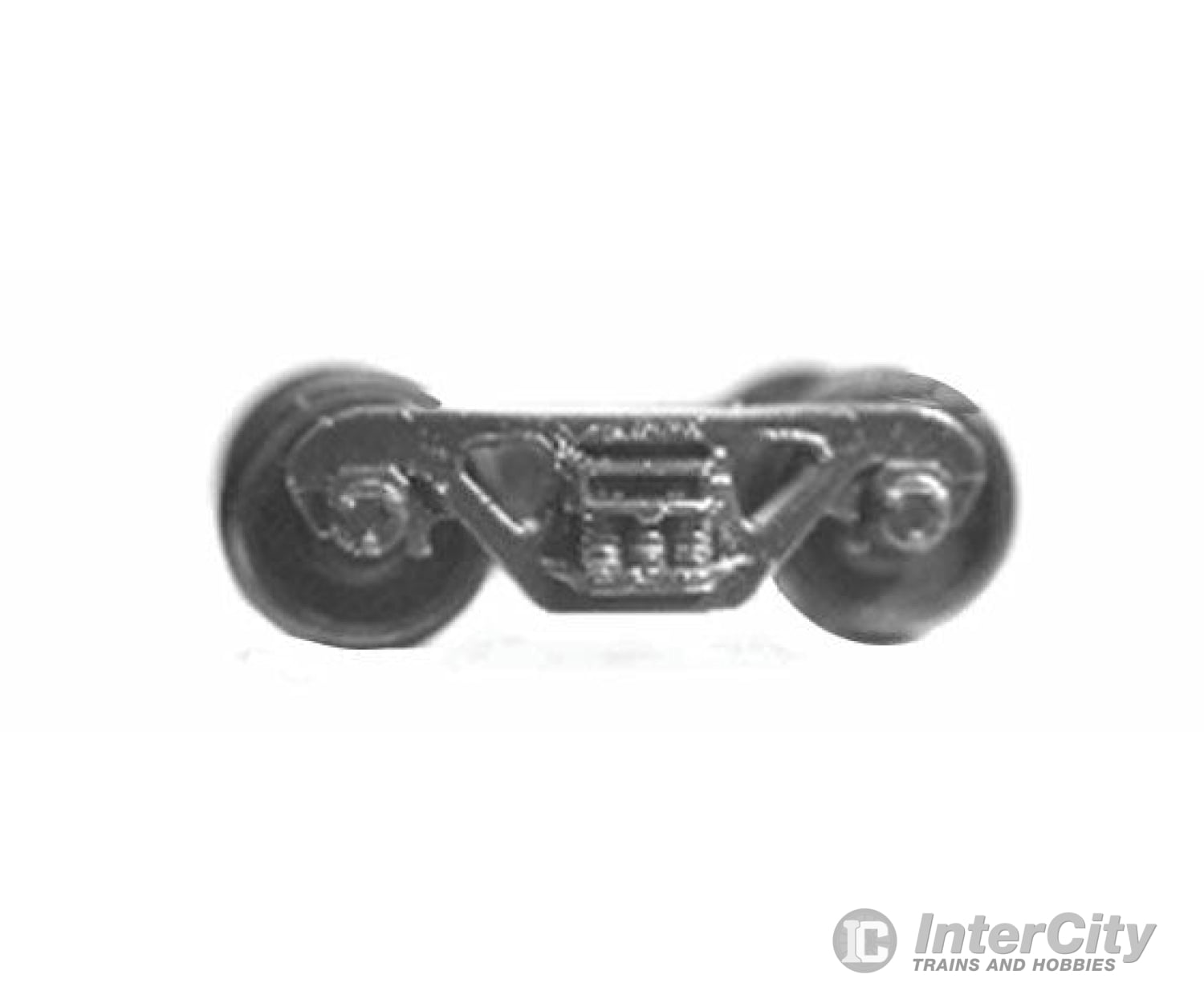 Tichy Train Group 3009 Freight Car Trucks One-Piece -- Roller Bearing (Delrin Black) 1 Pair Couplers