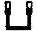Tichy Train Group 3038 Freight Car Stirrups Pkg(10) -- Straight - Side Mount Detailing Parts