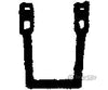 Tichy Train Group 3041 Freight Car Stirrups Pkg(10) -- Slant - Side Mount Detailing Parts