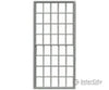 Tichy Train Group 3521 20/20 Pane Double-Hung Masonry Window W/Precut Glazing -- 42 X 84 Scale Fits