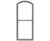 Tichy Train Group 3522 1/1 Pane Double-Hung Arch-Top Window W/Precut Glazing -- 25 X 66 Scale Fits