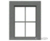 Tichy Train Group 3536 4-Pane Work Car Window W/Precut Glazing -- 24 X 36 Scale Fits .47 .63 Opening