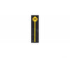 Tichy Train Group 3539 Post-1950 Early Grade Crossing Warning Sign -- Yellow Circle W/Diagonal Rxr
