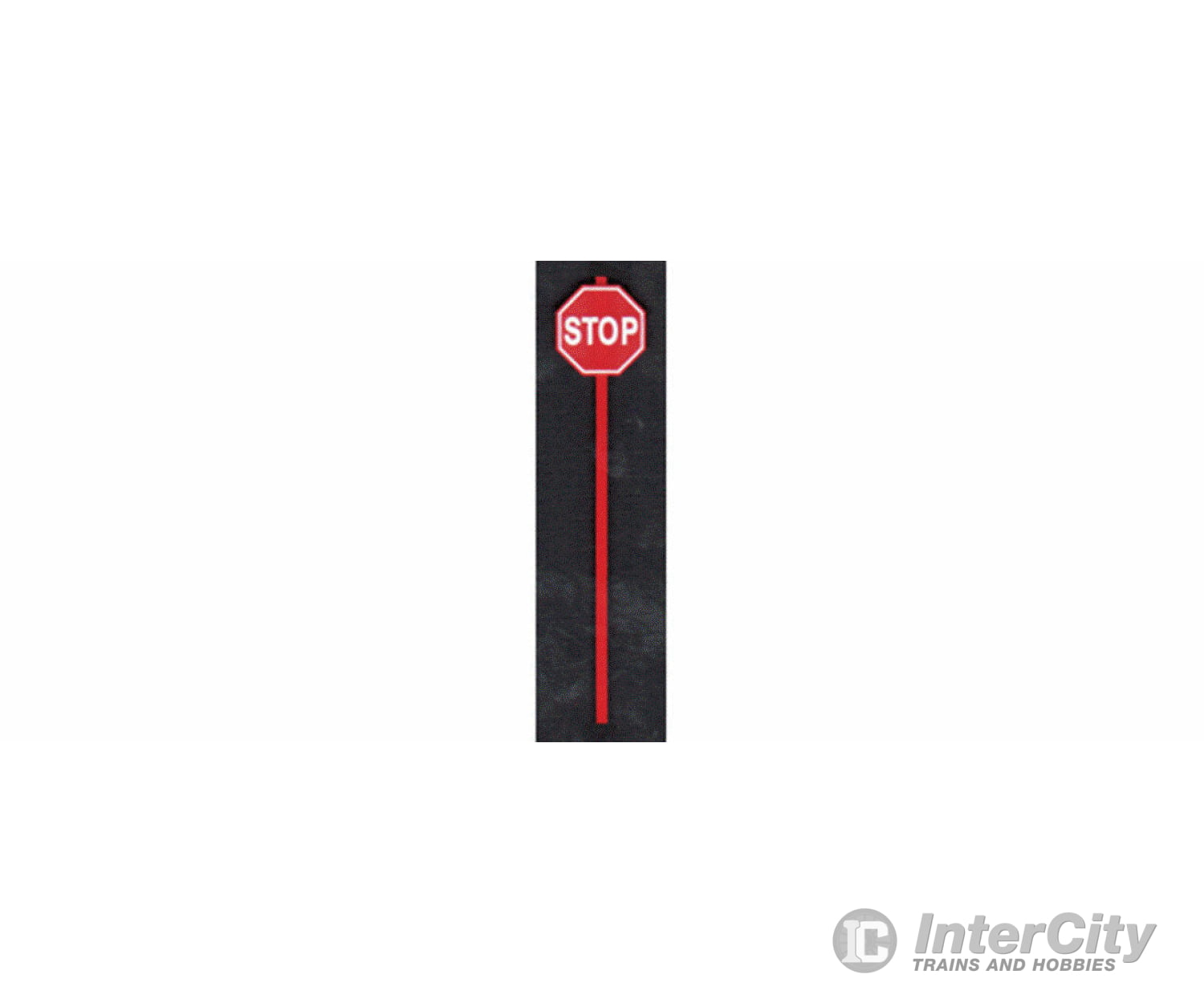 Tichy Train Group 3542 Red Stop Signs -- Pkg(8) Scenery Details