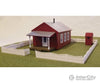 Tichy Train Group 7021 One-Room Schoolhouse - Kit -- Includes Fence & Outhouse 2-3/4 X 4-1/2 7