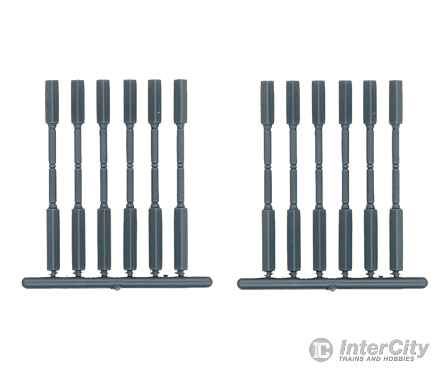 Tichy Train Group 8092 Turned Porch Posts -- Scale 10 Tall Pkg(12) Scratch Building Supplies