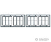 Tichy Train Group 8094 Windows - Double Hung Pkg(4) -- Three 1/1 Single Window; Scale 100 X 92 (Fits