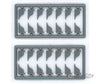 Tichy Train Group 8129 Double S Corbels Pkg(28) -- With Top Detailing Scratch Building Supplies