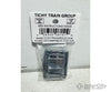 Tichy Train Group 8151 6-Lite 3-Panel Door (Gray Styrene) -- Double; Scale 66 X 80’’