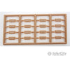 Tichy Train Group 8175 Burlap Sacks Pkg(64; Unpainted Plastic) Scenery Details
