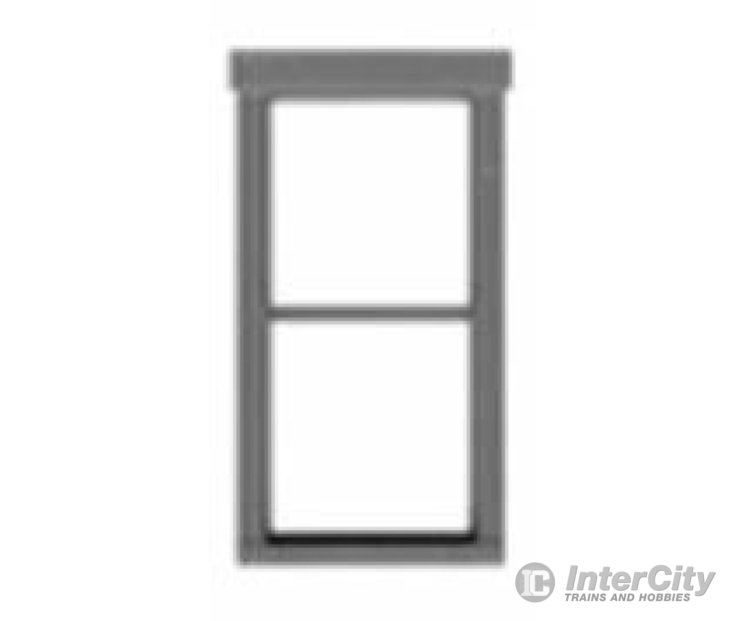 Tichy Train Group 8239 1/1 Double Hung Window -- Pkg(12) Scratch Building Supplies