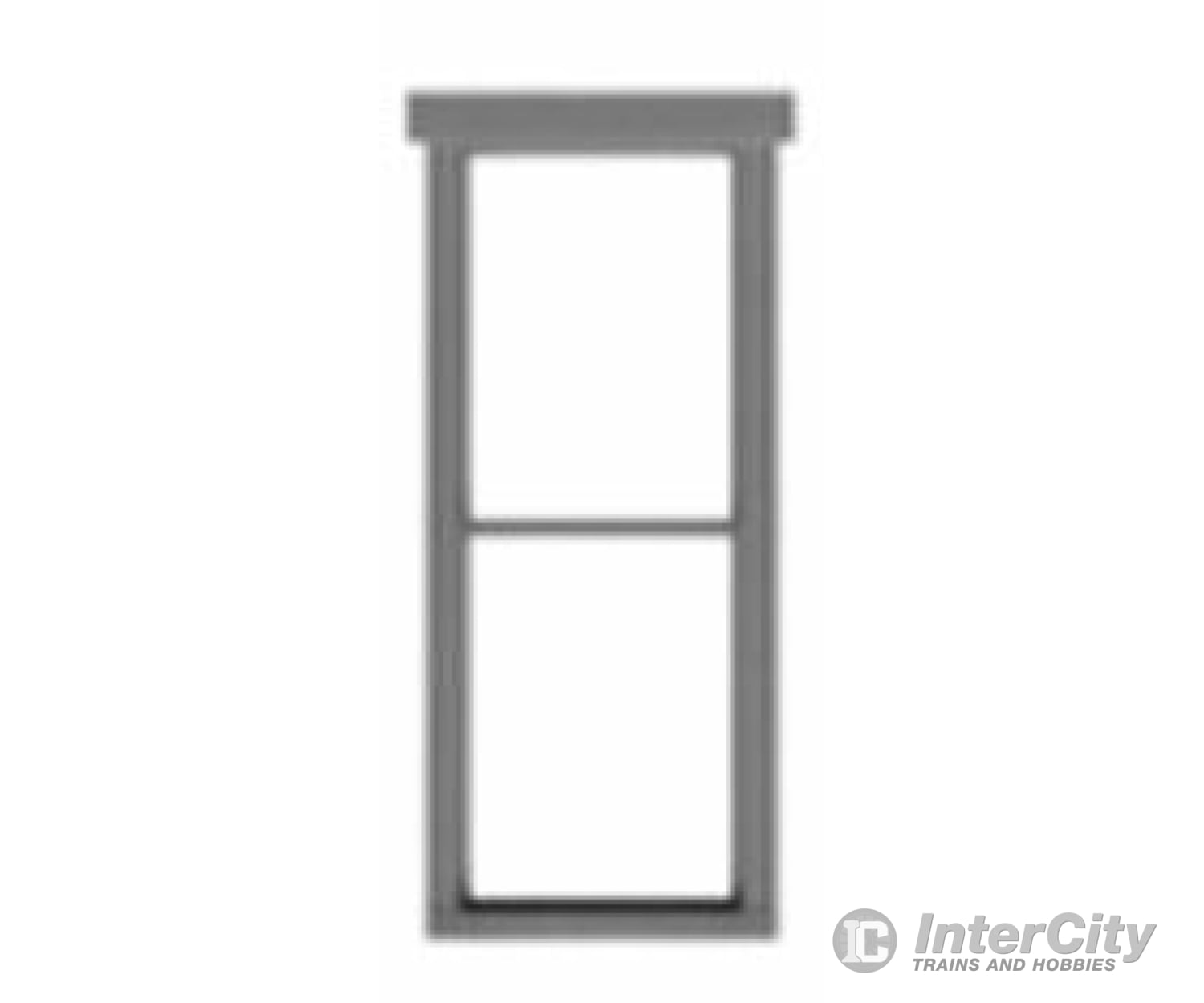 Tichy Train Group 8244 1/1 Double Hung Window -- Pkg(12) Scratch Building Supplies