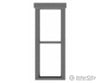 Tichy Train Group 8251 1/1 Double Hung Window W/Fancy Top Trim -- #2 Pkg(12) Scratch Building