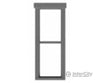 Tichy Train Group 8251 1/1 Double Hung Window W/Fancy Top Trim -- #2 Pkg(12) Scratch Building