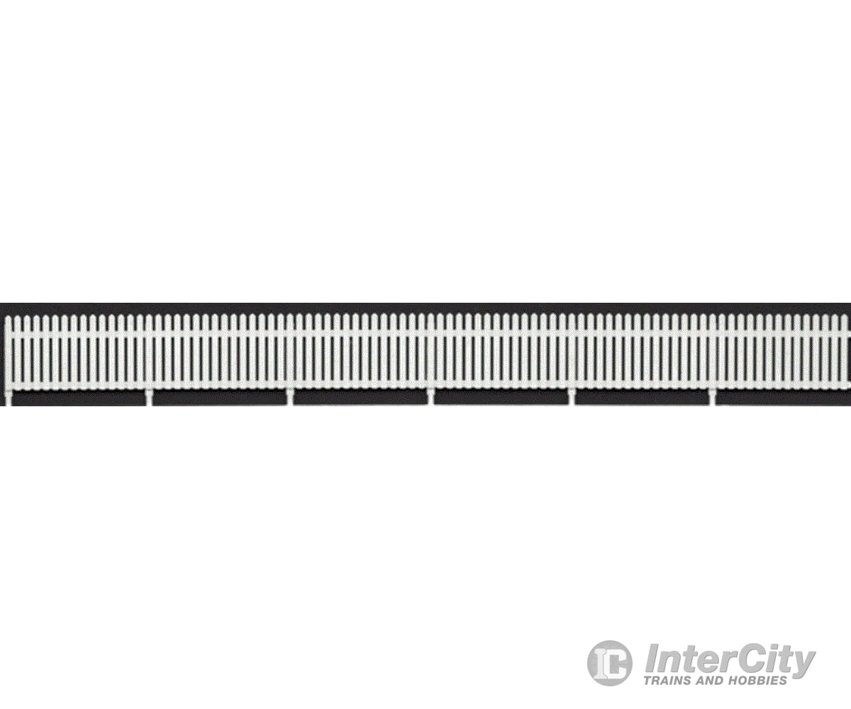 Tichy Train Group 8279 Picket Fence 4’ Scale Tall -- 20 Pieces 130’’ 330.2cm Length Total Other Scenery