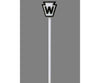 Tichy Train Group 8296 Pennsylvania Railroad Keystone Whistle Post Pkg(18) Scenery Details