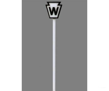 Tichy Train Group 8296 Pennsylvania Railroad Keystone Whistle Post Pkg(18) Scenery Details