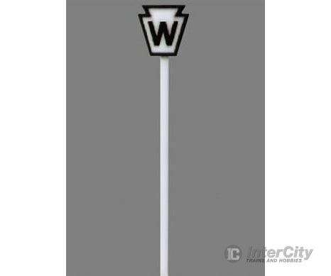 Tichy Train Group 8296 Pennsylvania Railroad Keystone Whistle Post Pkg(18) Scenery Details