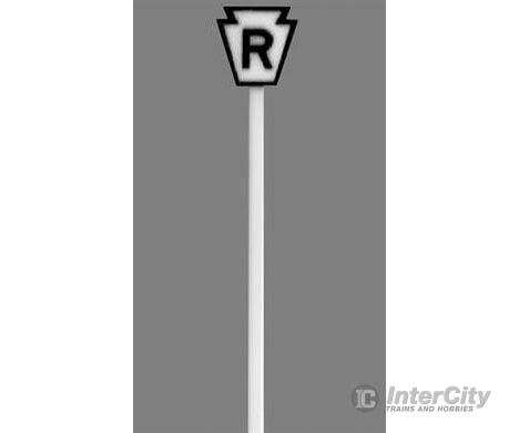 Tichy Train Group 8297 Pennsylvania Railroad Keystone Ring Sign Pkg(18) Scenery Details