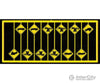 Tichy Train Group 8299 Firehouse And Low Vehicle Warning Signs -- 12 Signs: 6 Drag 4 2 Truck