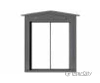 Tichy Train Group 8303 2-Pane Peaked Window With Precut Glazing -- Scale 36 X 44 91.4 112Cm Pkg(12)