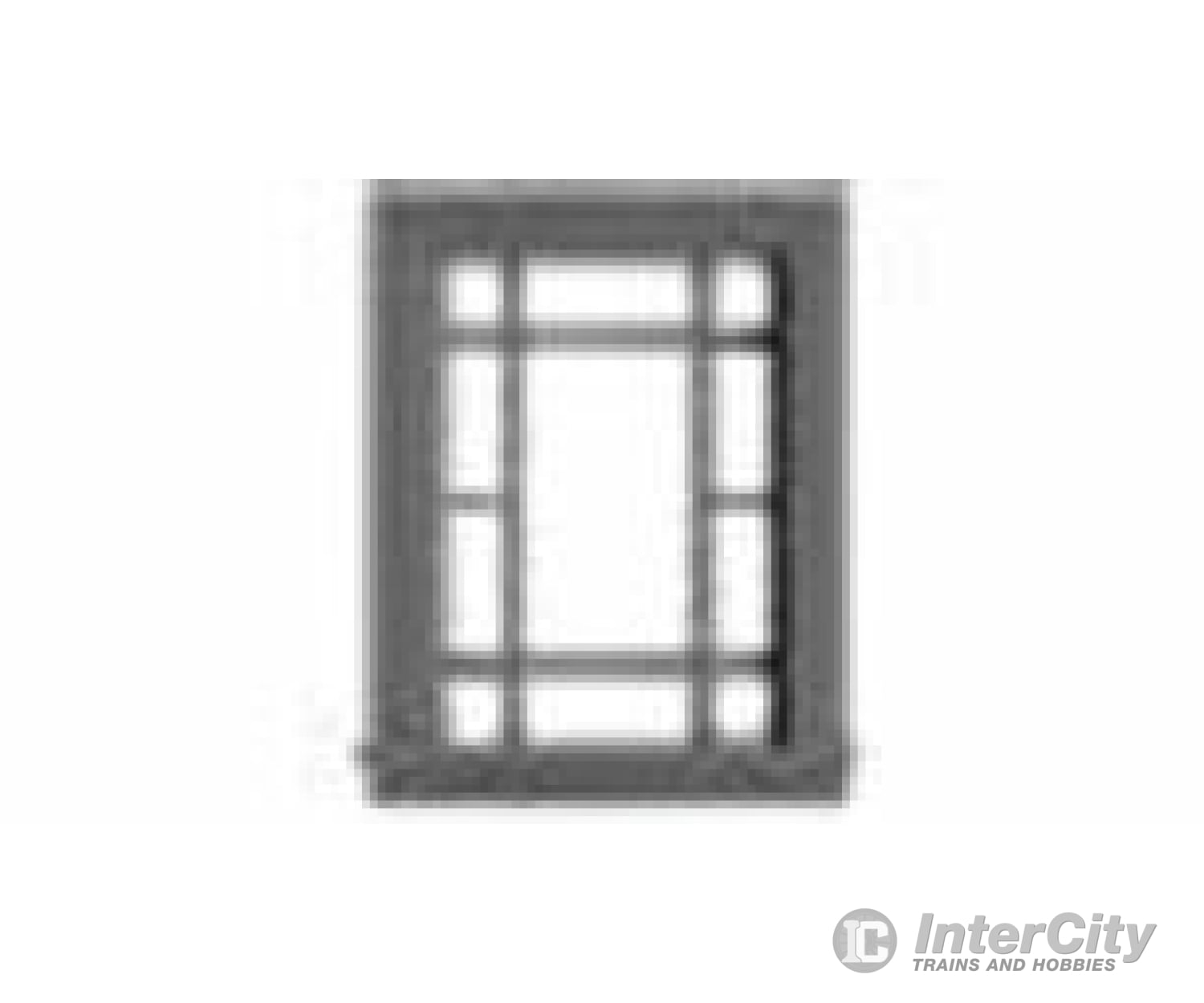 Tichy Train Group 8304 Victorian Attic Window With Precut Glazing -- 20 X 30 Pkg(12) Scratch