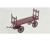 Tichy Train Group 8318 Wood Baggage Wagon - Kit -- Pkg(10) Scenery Details