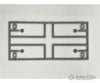 Tichy Train Group 8322 8 Stovepipe With 90 Degree Bend Flashing And Pointed Top -- Pkg(4) Scratch