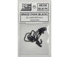 Tichy Train Group 8336 Blackened Brass Chain - 23 Links Per Inch 18’’ 45.7cm Length Scratch Building Supplies